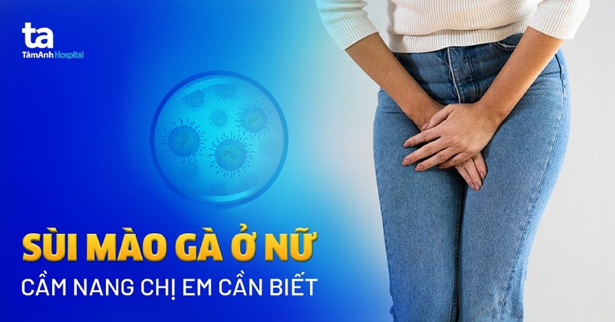 Sùi mào gà ở nữ